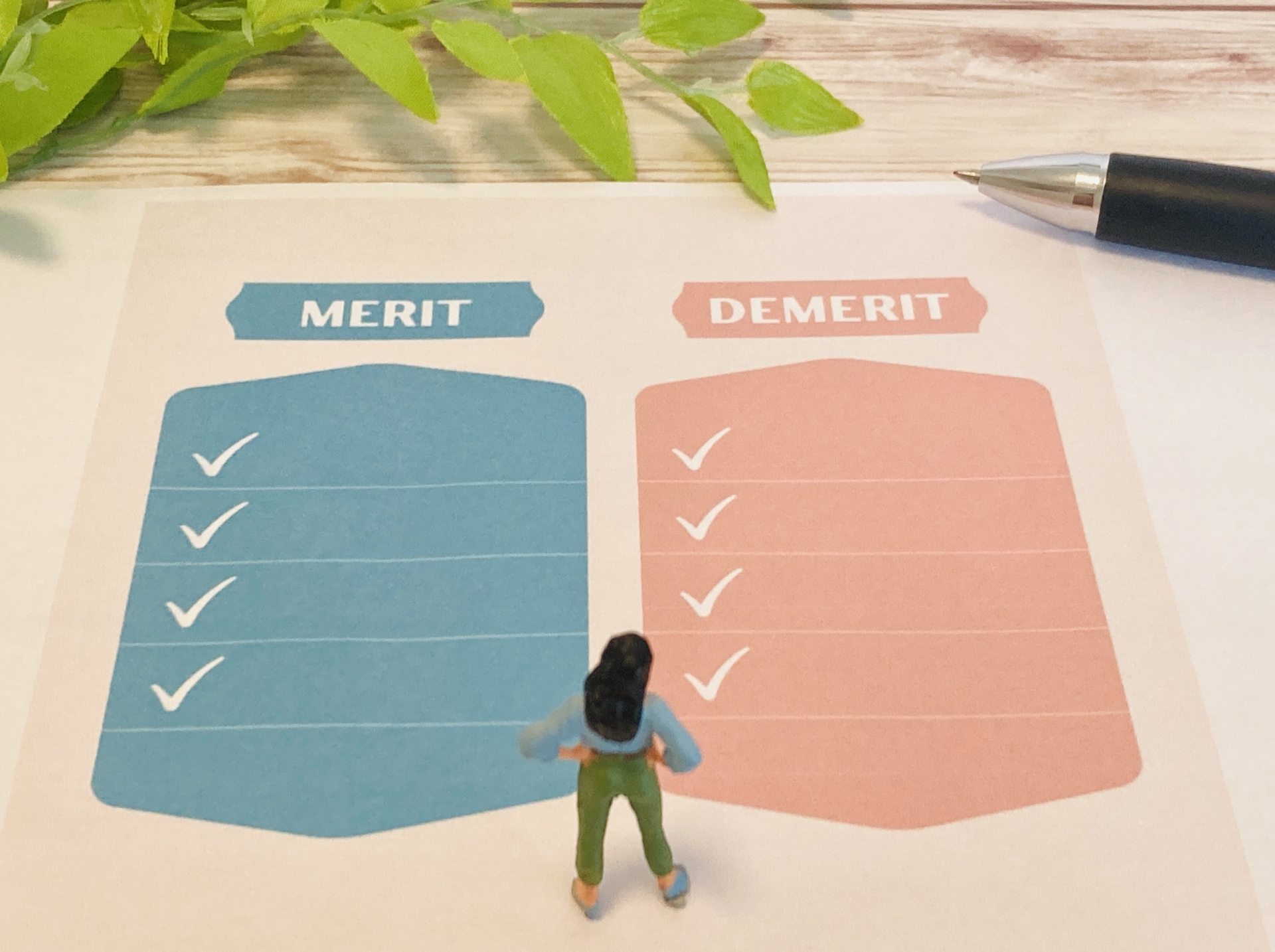 ジョブ型雇用のメリット・デメリットを確認する人